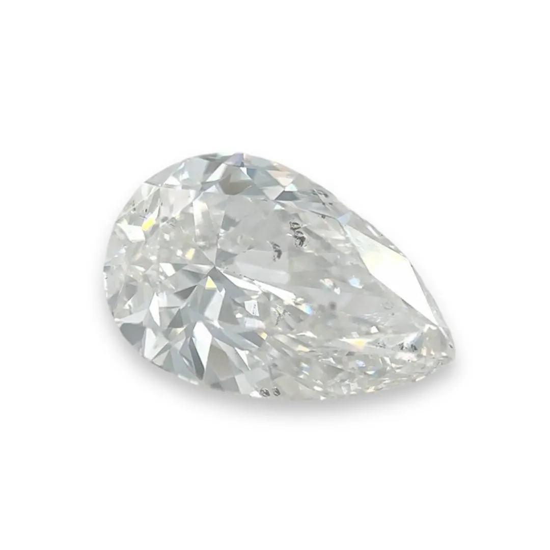 1.00ctw F/SI2 Pear Shape Diamond GIA #2437091314