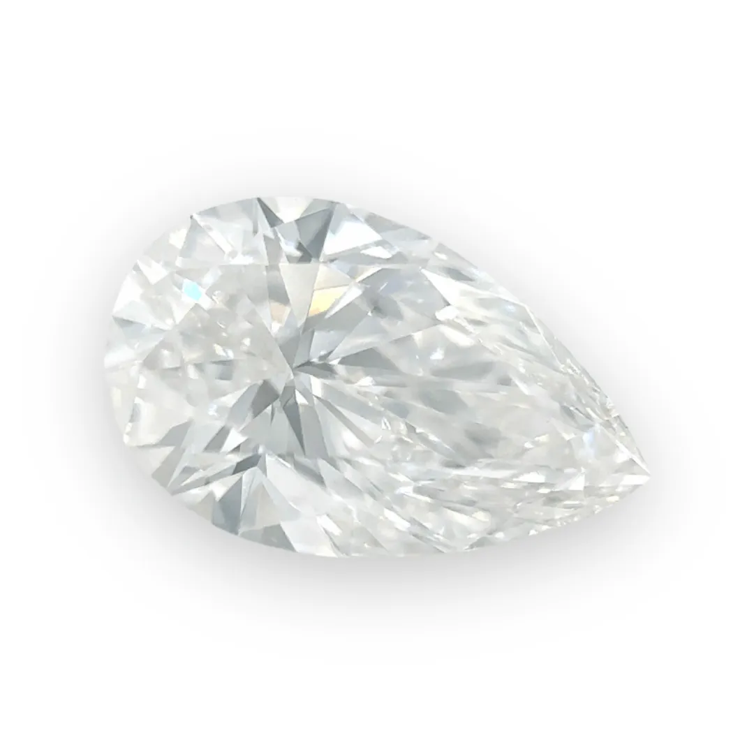 1.03ctw E/VVS2 Pear Shape Lab-Created Diamond