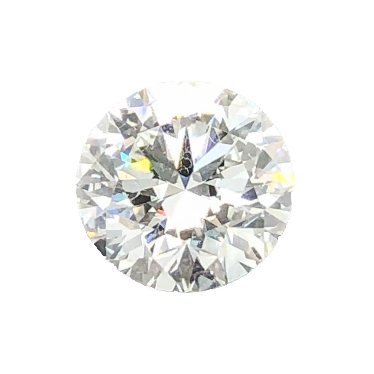 1.04ct F/VVS1 Lab Created Round Diamond IGI Report # LG517211942