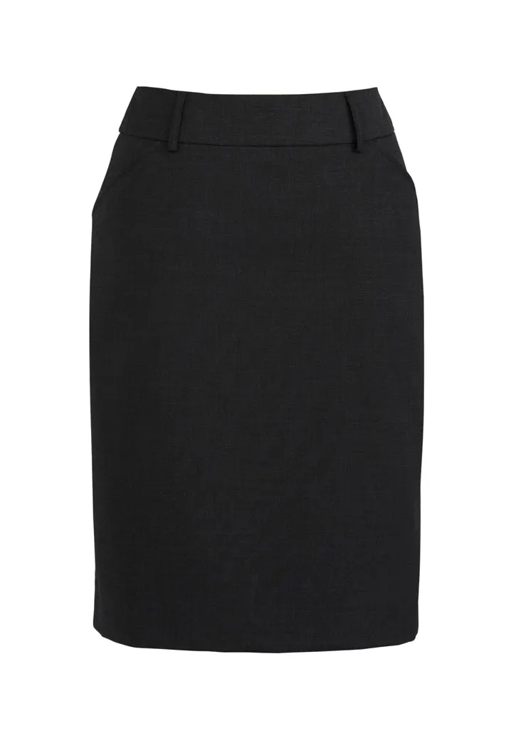 24015 BizCorporates Womens Multi-Pleat Skirt