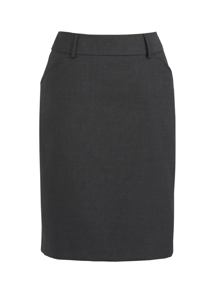 24015 BizCorporates Womens Multi-Pleat Skirt