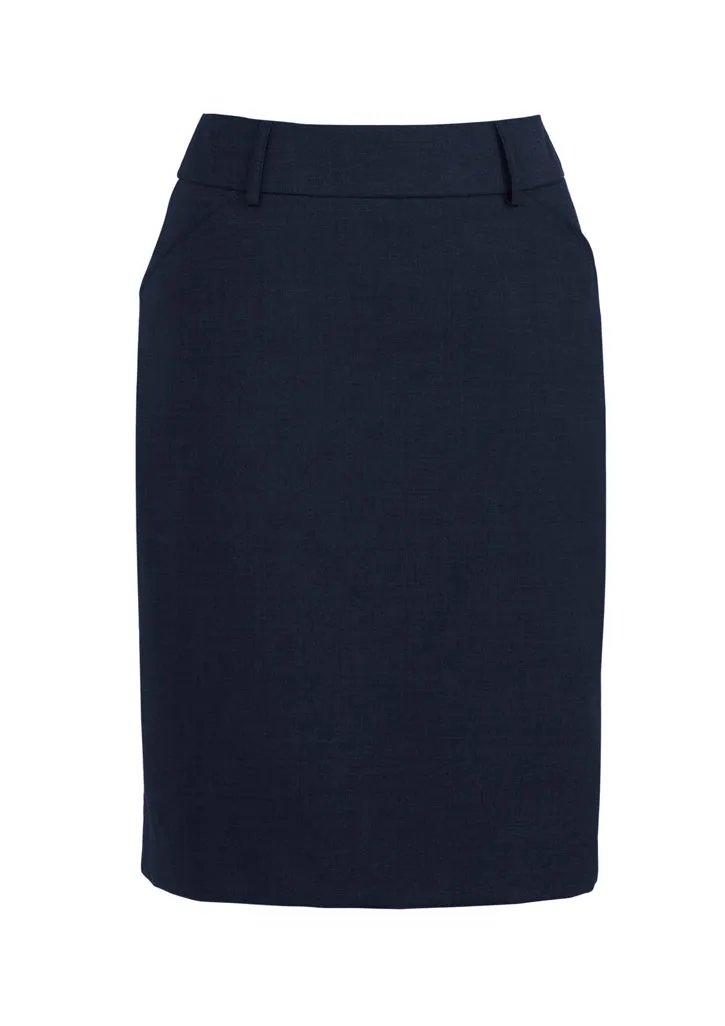 24015 BizCorporates Womens Multi-Pleat Skirt