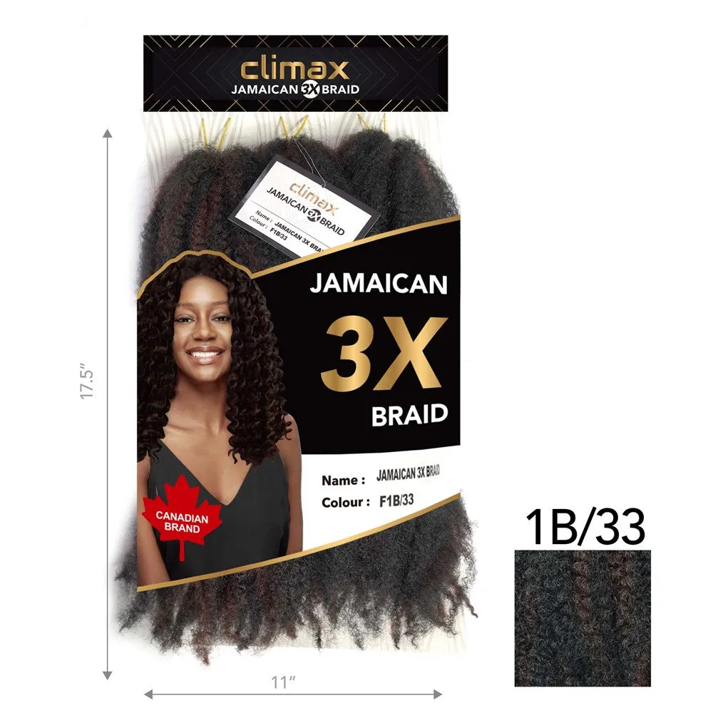 3X Jamaican Braid 17.5"