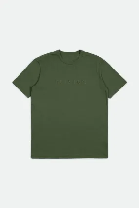 Alpha Line S/S Standard Tee - Sage Garment Dye