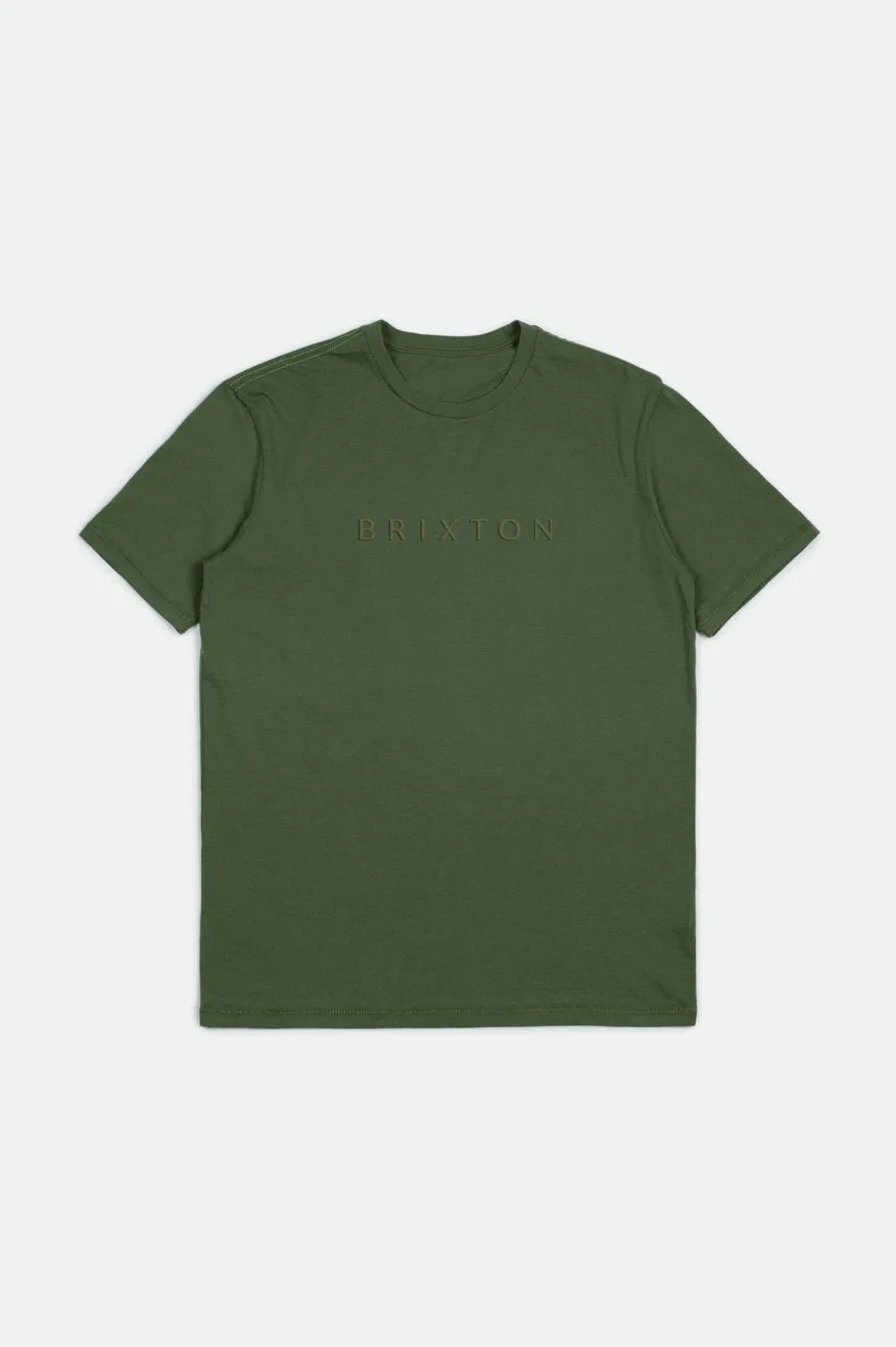 Alpha Line S/S Standard Tee - Sage Garment Dye