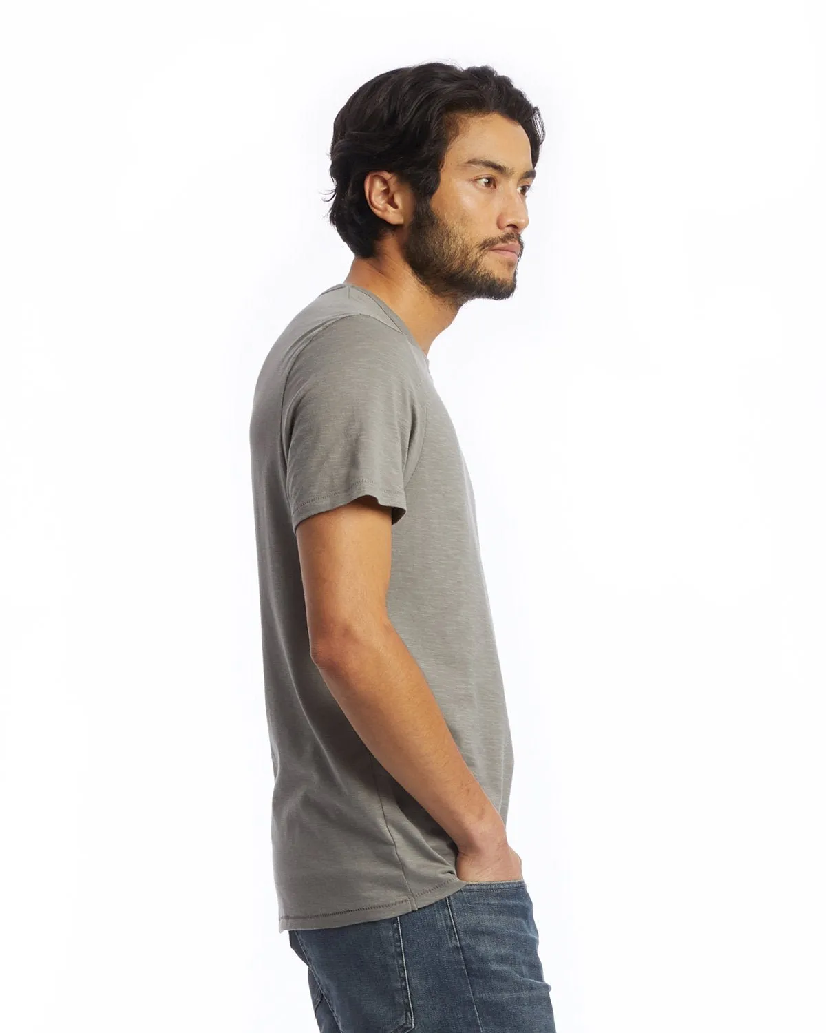 Alternative 6094S1 Men's Slub Crew T-Shirt