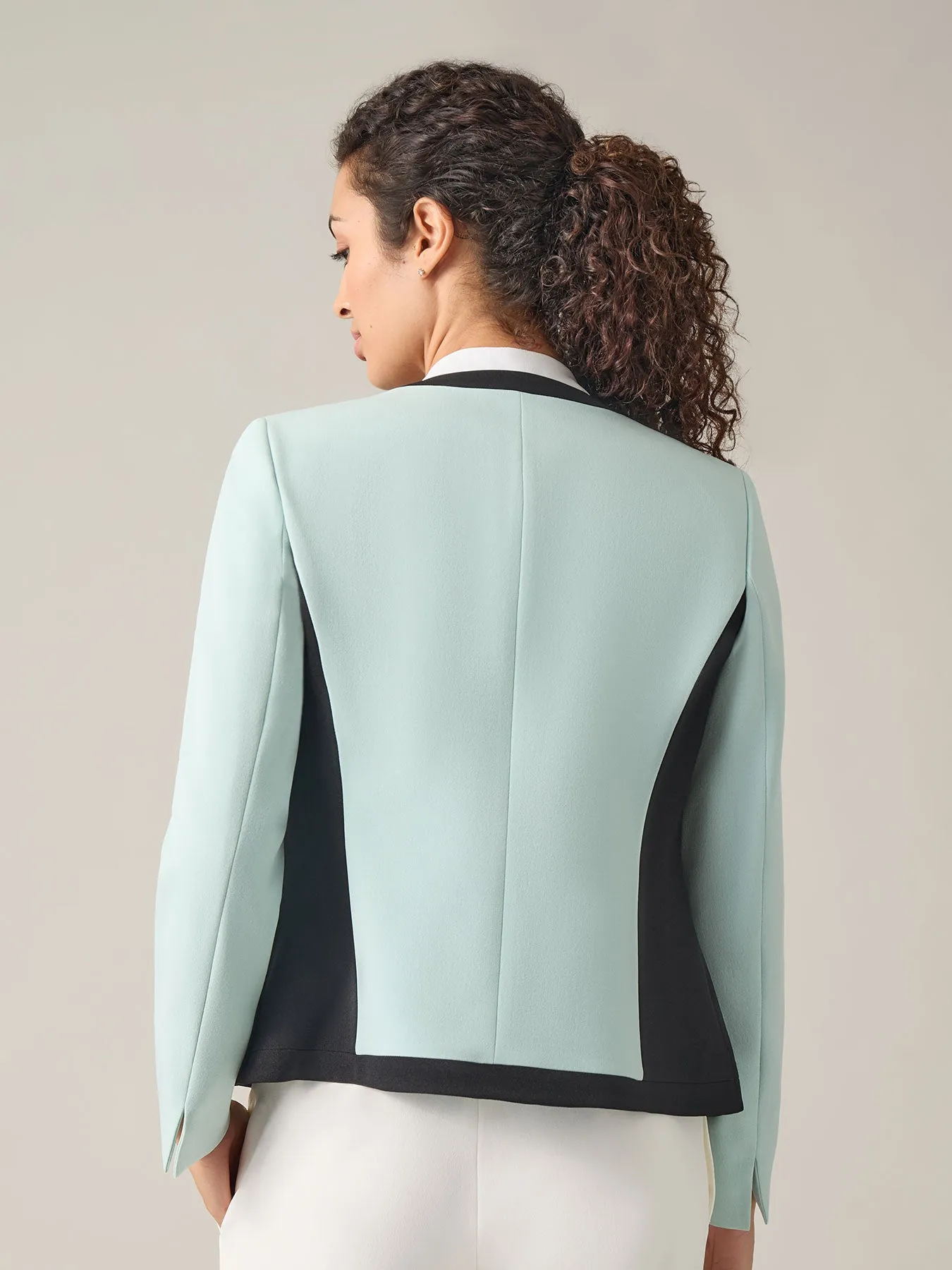 Anna Jacket, Iconic Stretch Crepe