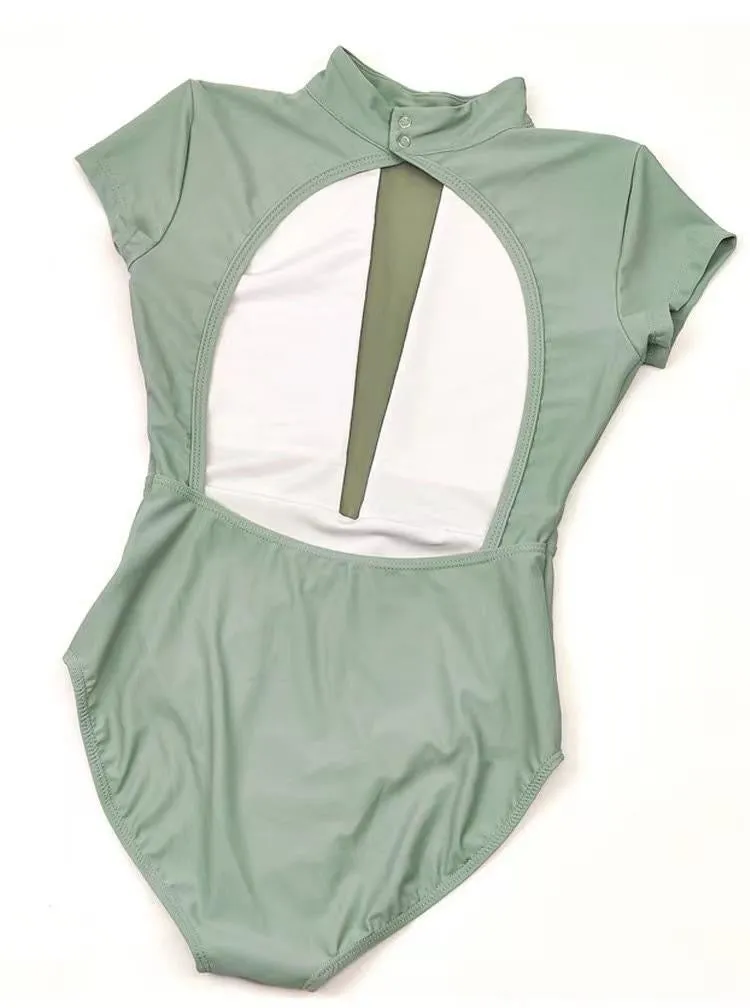 Berlin Leotard - Sage Green