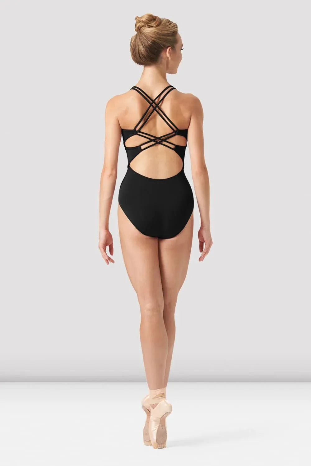 Bloch Kari Double Strap Leotard (Tween) - Black