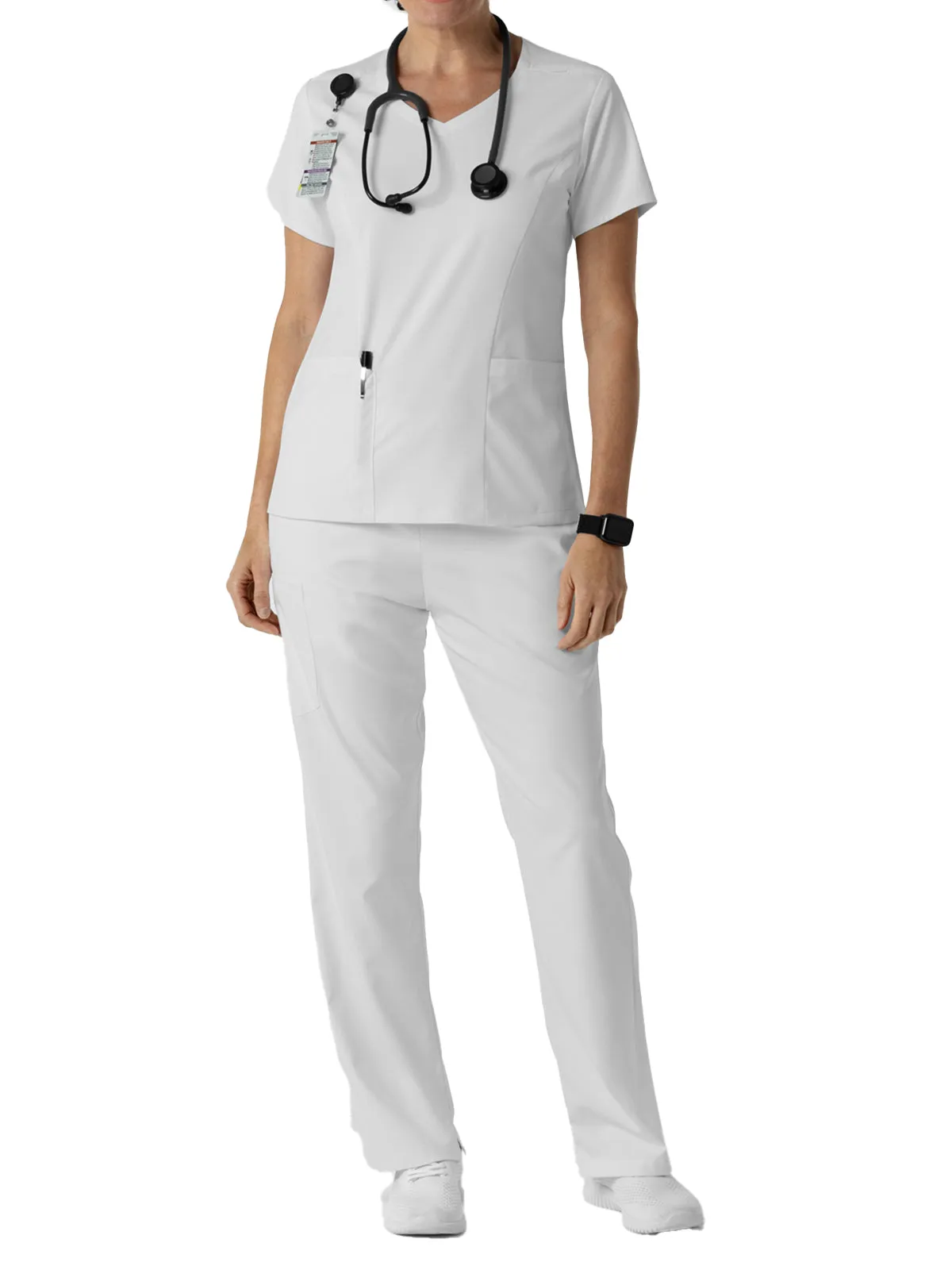 Boundless - Women's 2-Pocket V-Neck Scrub Top