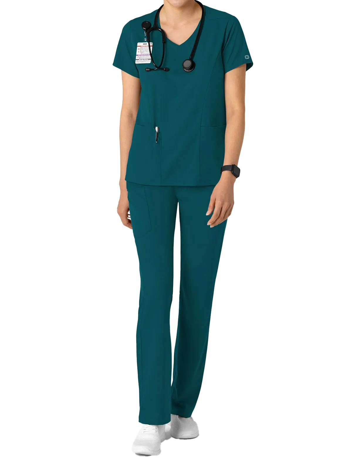 Boundless - Women's 2-Pocket V-Neck Scrub Top