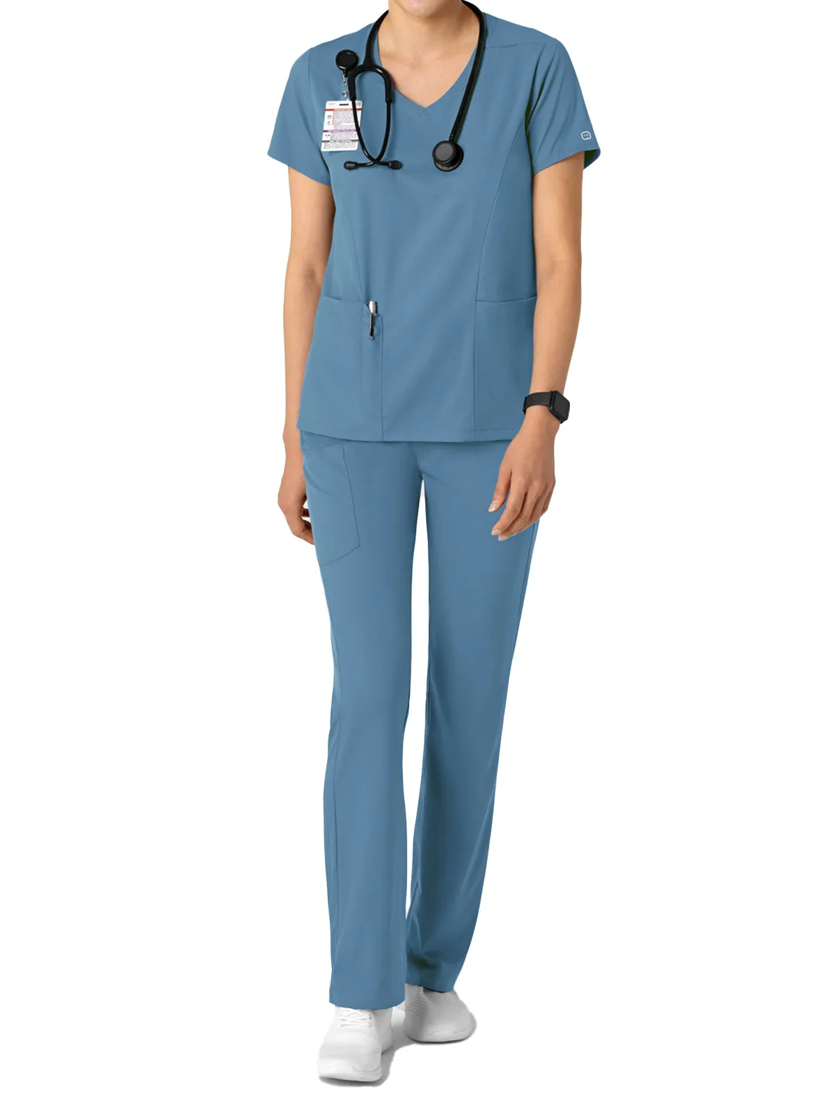 Boundless - Women's 2-Pocket V-Neck Scrub Top