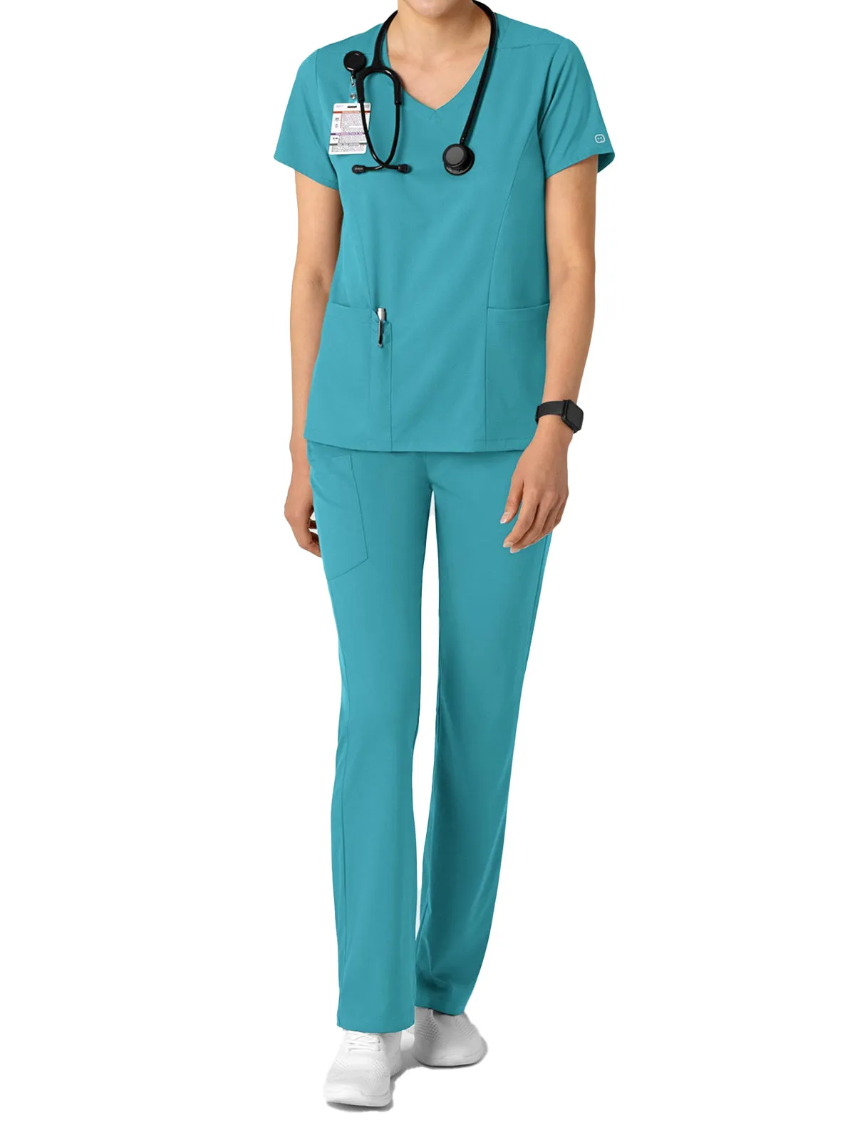 Boundless - Women's 2-Pocket V-Neck Scrub Top