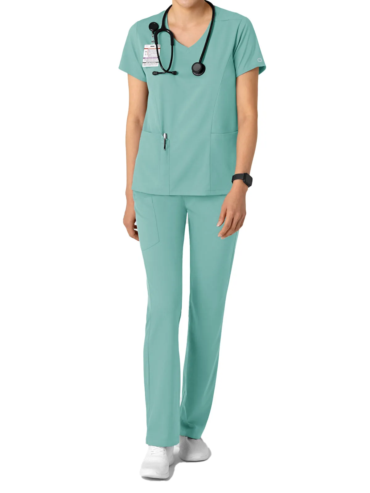 Boundless - Women's 2-Pocket V-Neck Scrub Top