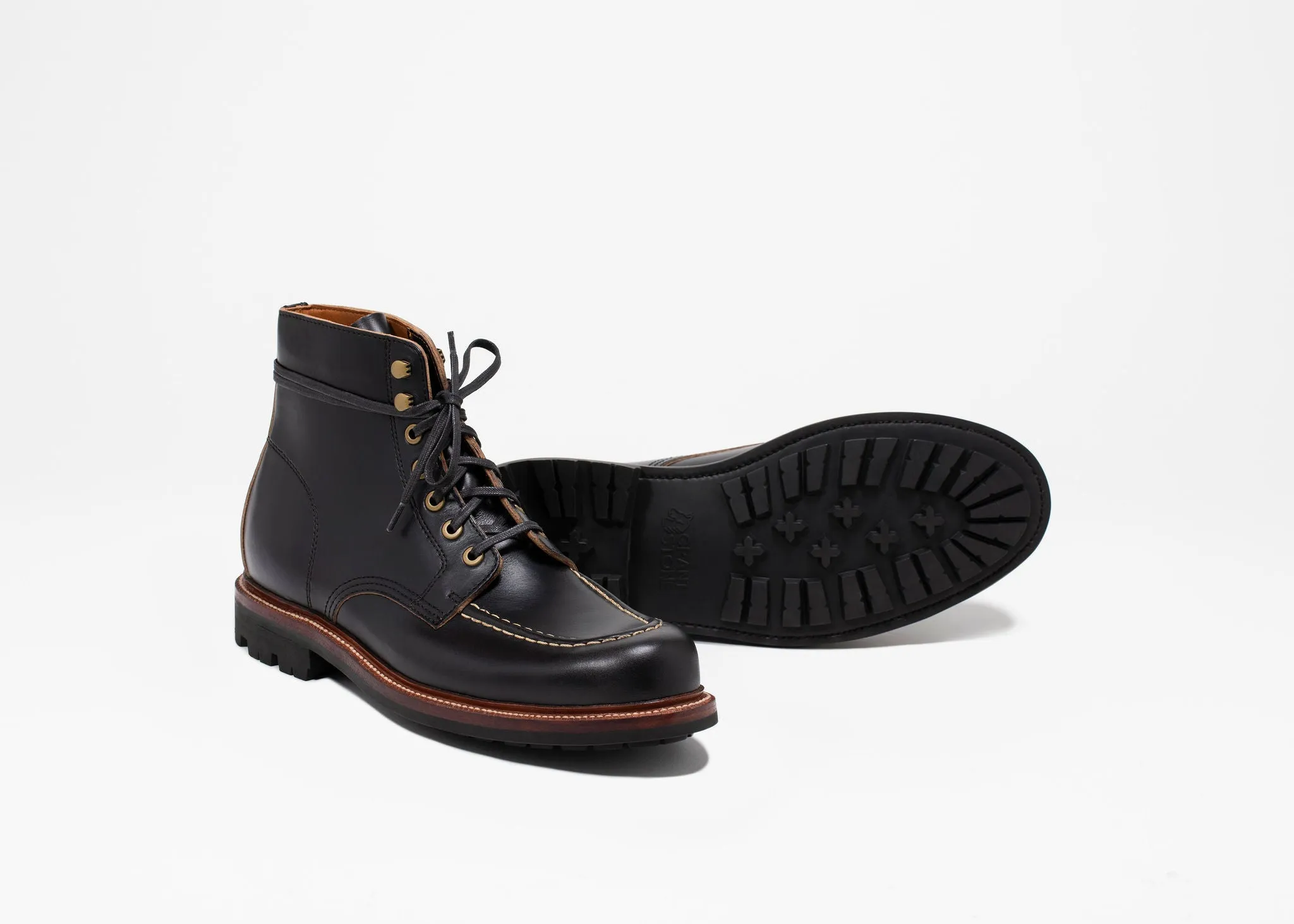 Brass Boot Black Chromexcel