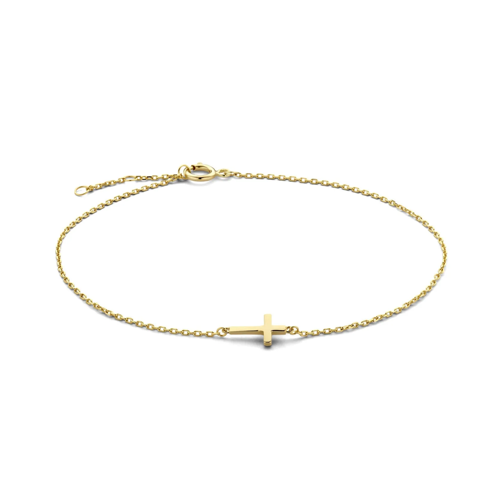 Cadeau d'Isabel 14 karat gold necklace and bracelet gift set