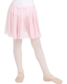 Capezio Bow Detail Circle Cut Pull-On Ballet Skirt - N1417C Girls