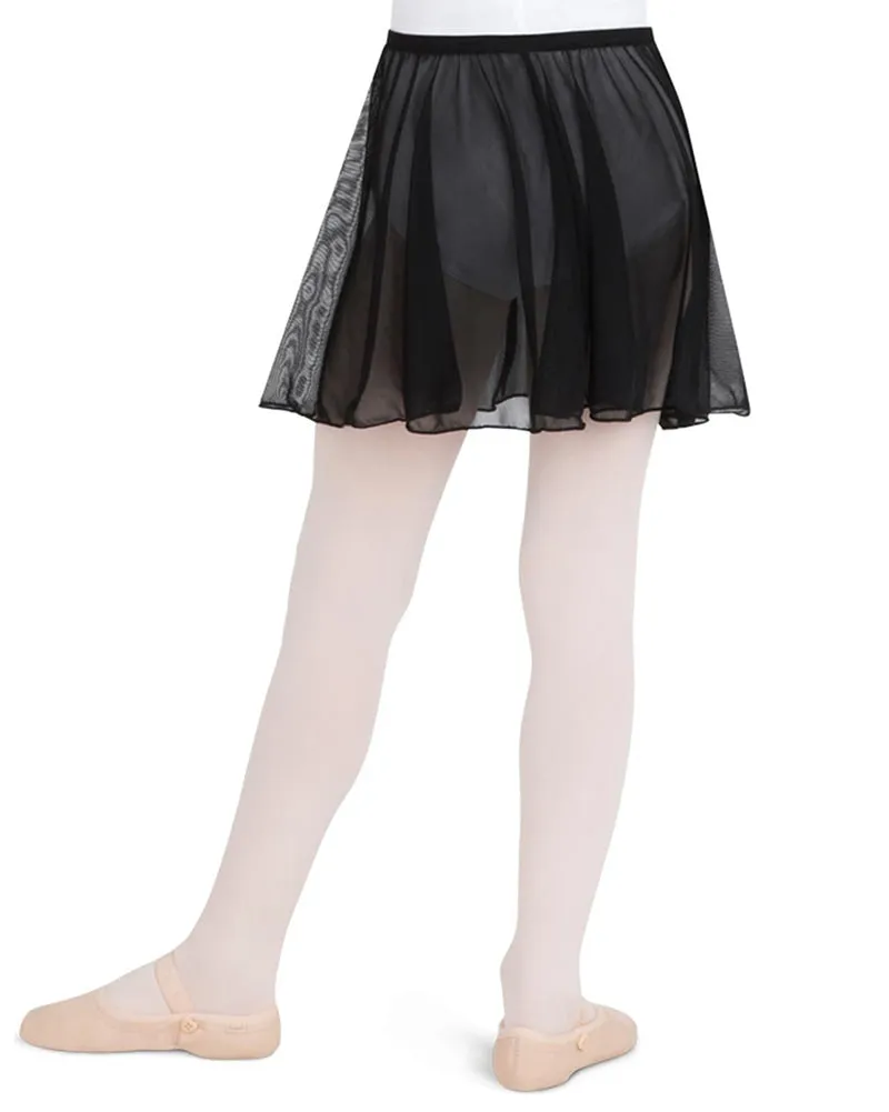 Capezio Bow Detail Circle Cut Pull-On Ballet Skirt - N1417C Girls