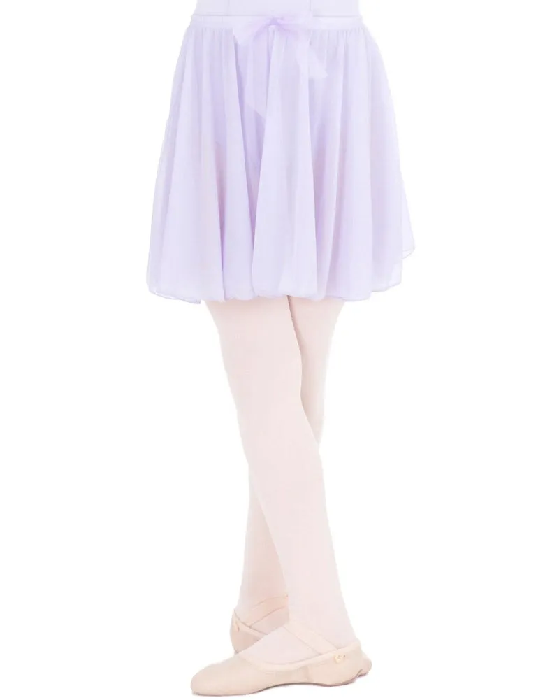 Capezio Bow Detail Circle Cut Pull-On Ballet Skirt - N1417C Girls