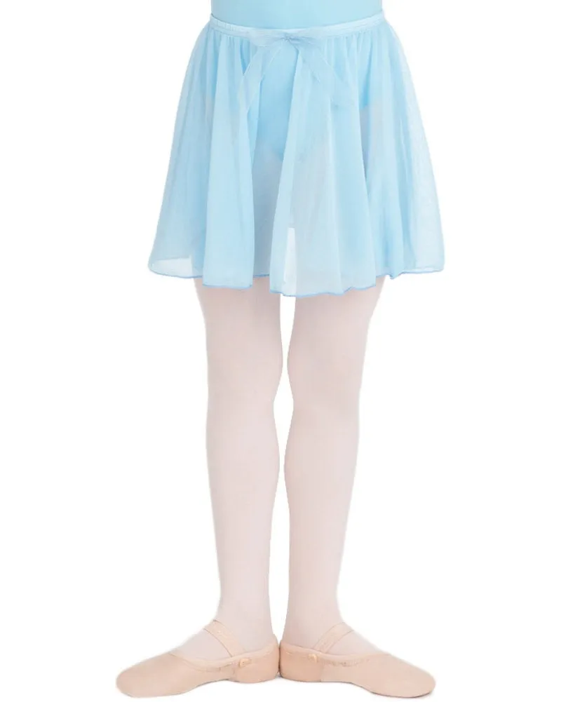 Capezio Bow Detail Circle Cut Pull-On Ballet Skirt - N1417C Girls