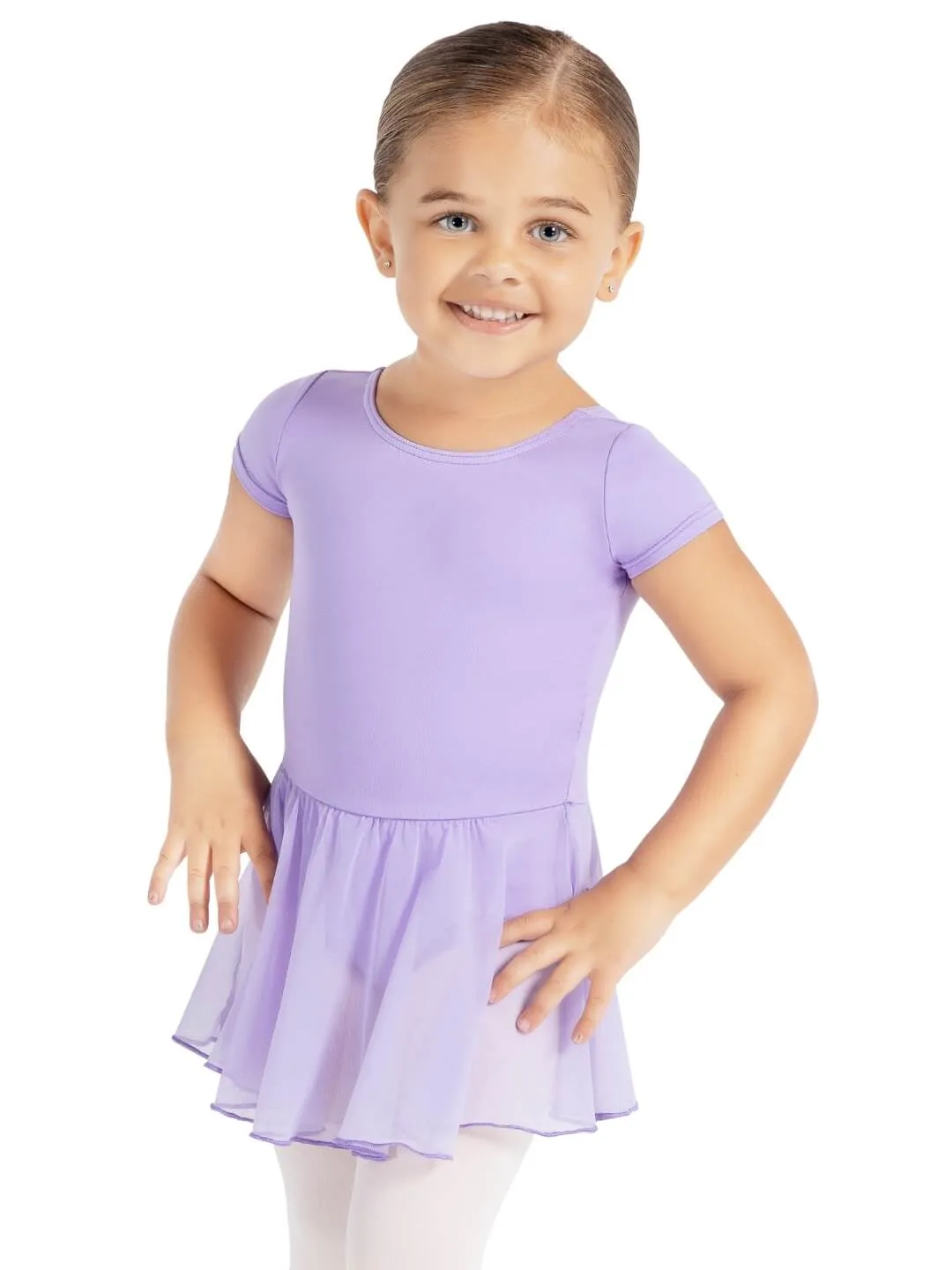 CAPEZIO SE1037C SHORT SLEEVE DRESS