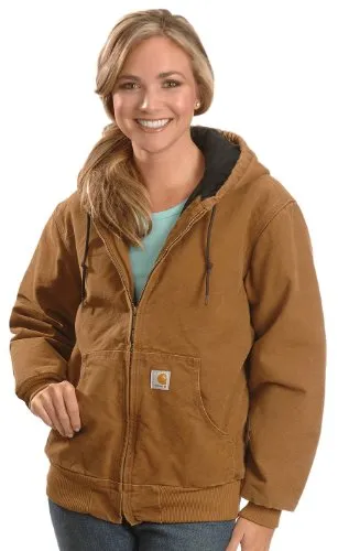 Carhartt 104053 Women's Lined Sandstone Active Jacket Wj130