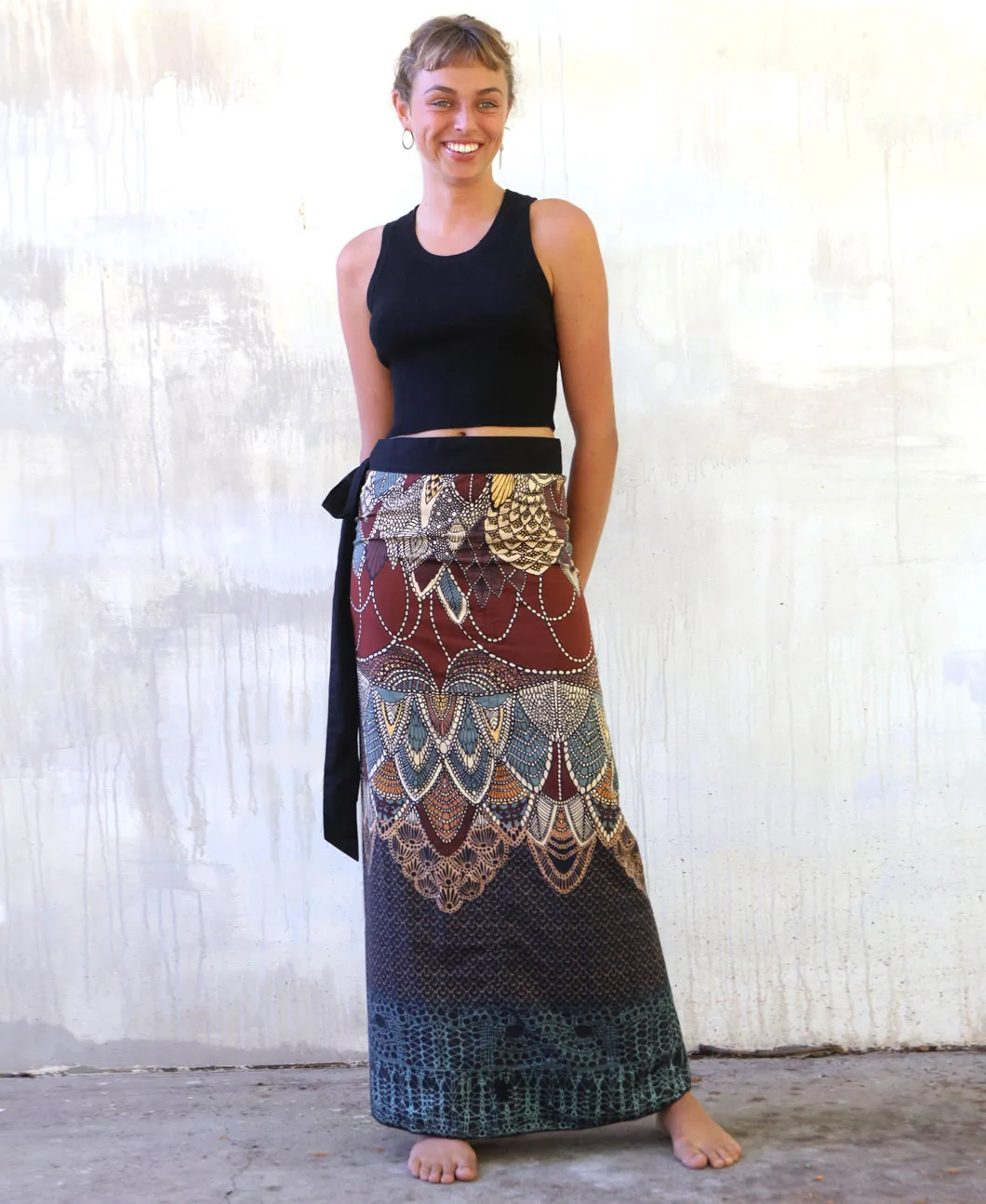 Carmin Wrap Skirt