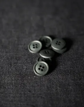 Cotton Button from Merchant & Mills, 15mm Garden Slate