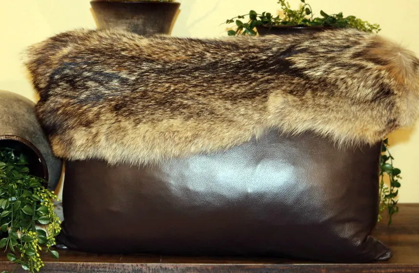 Coyote Accent Pillow