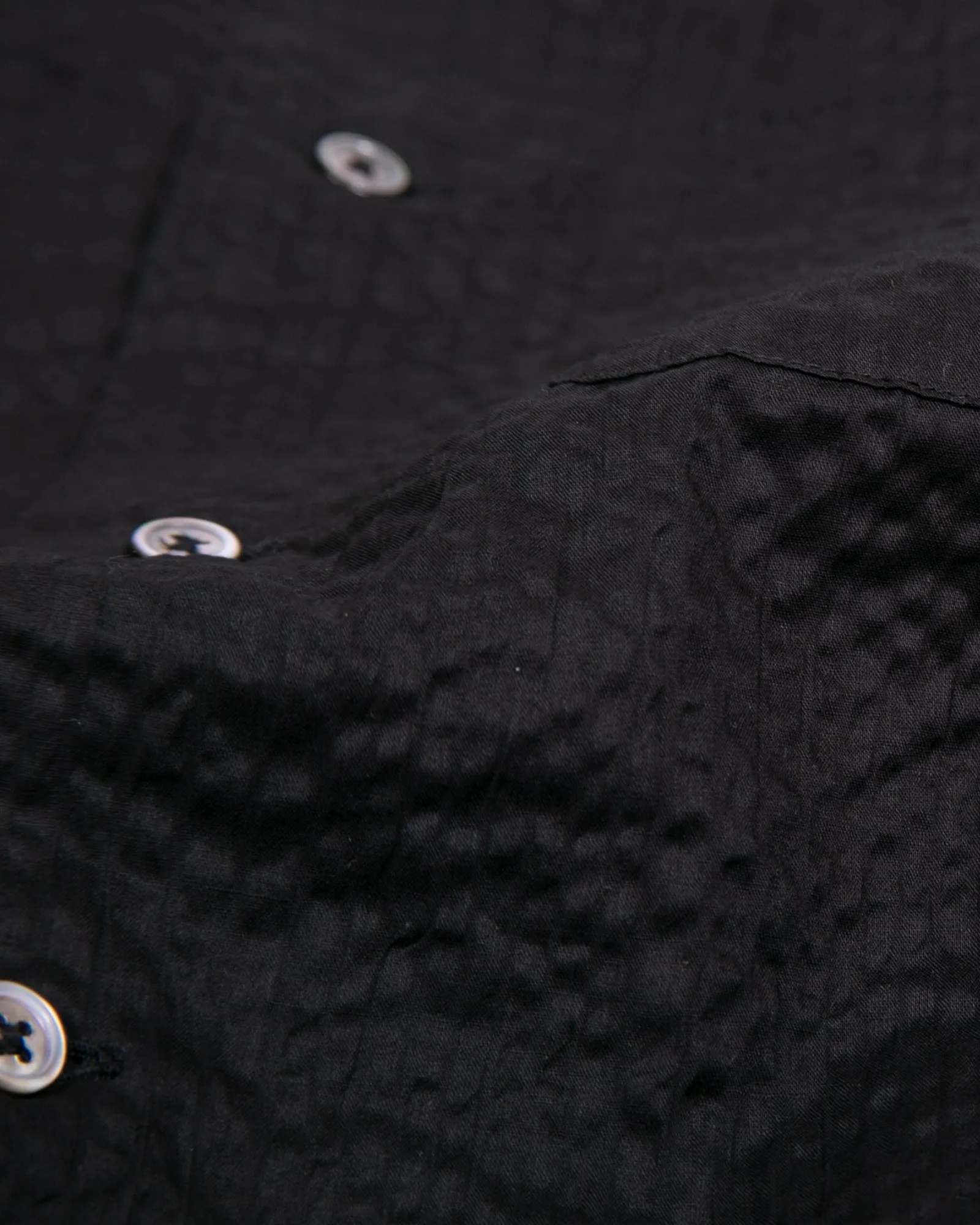 Crepe SS Shirt - Black W