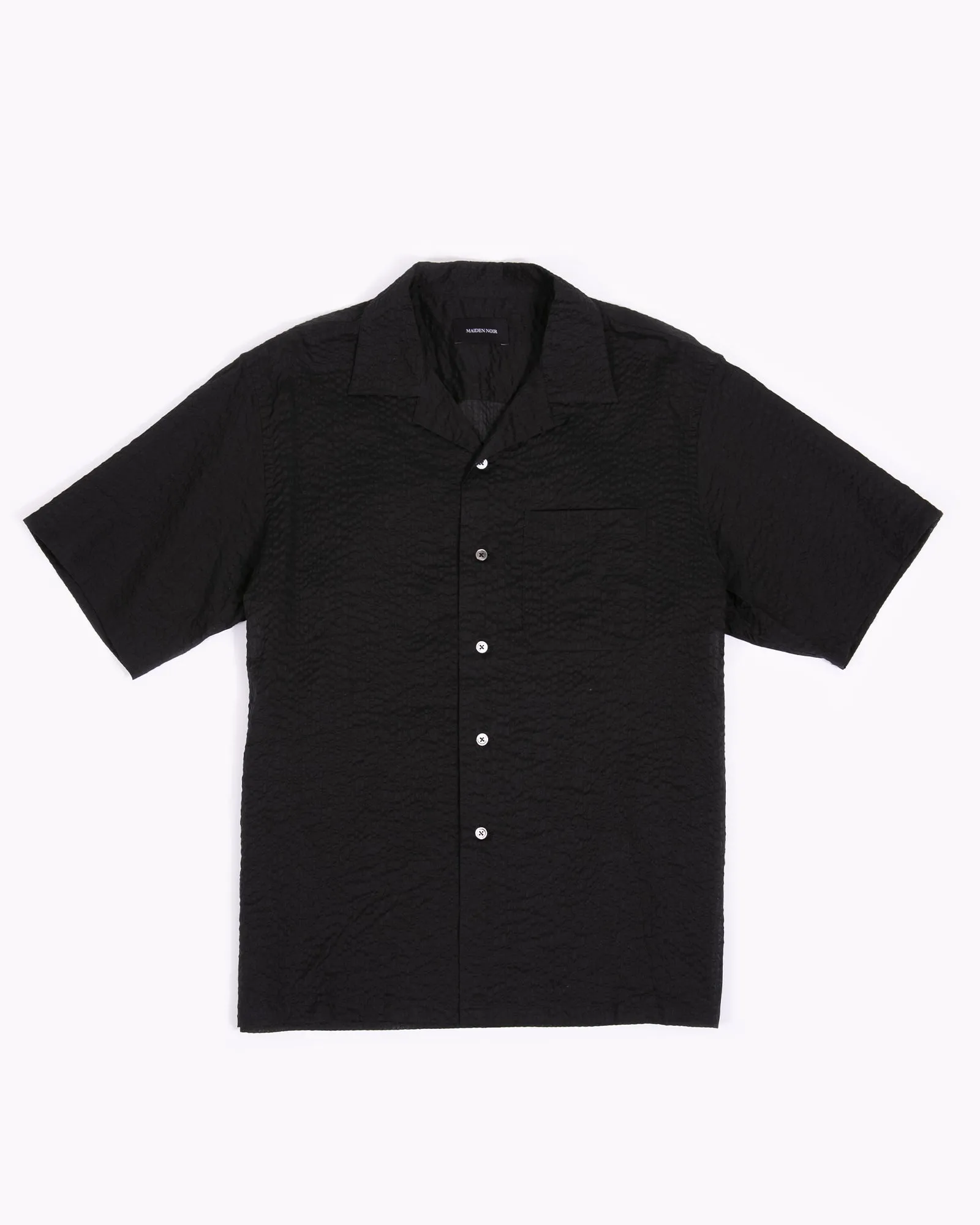 Crepe SS Shirt - Black W