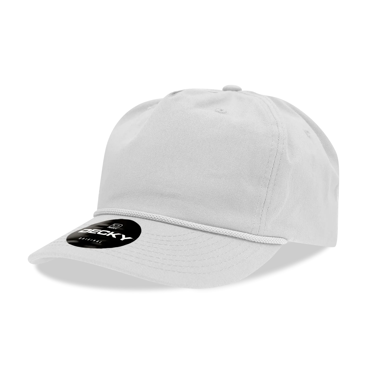 Decky 252 - Classic 5-Panel Golf Cap with Rope - CASE Pricing