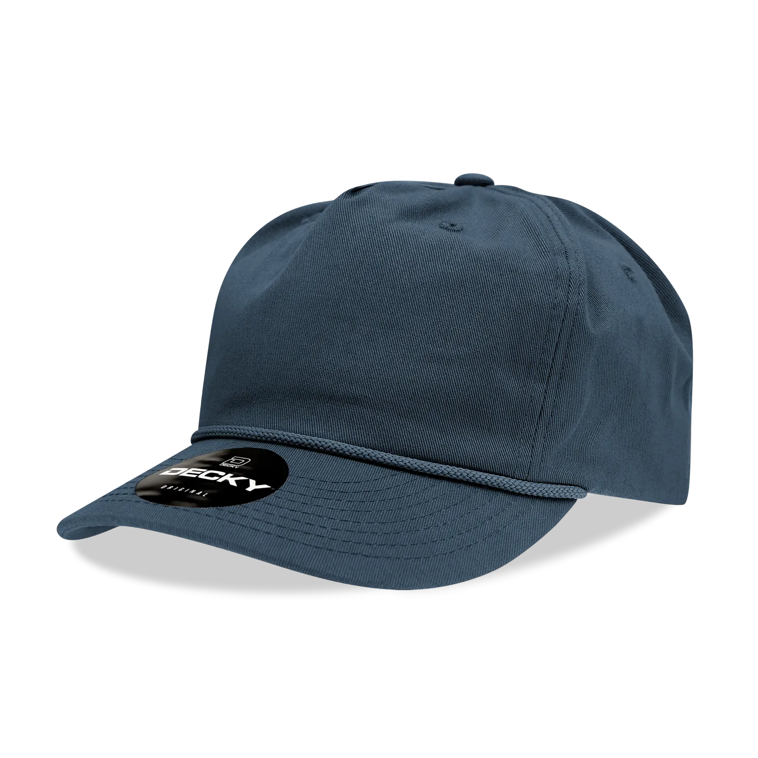 Decky 252 - Classic 5-Panel Golf Cap with Rope - CASE Pricing