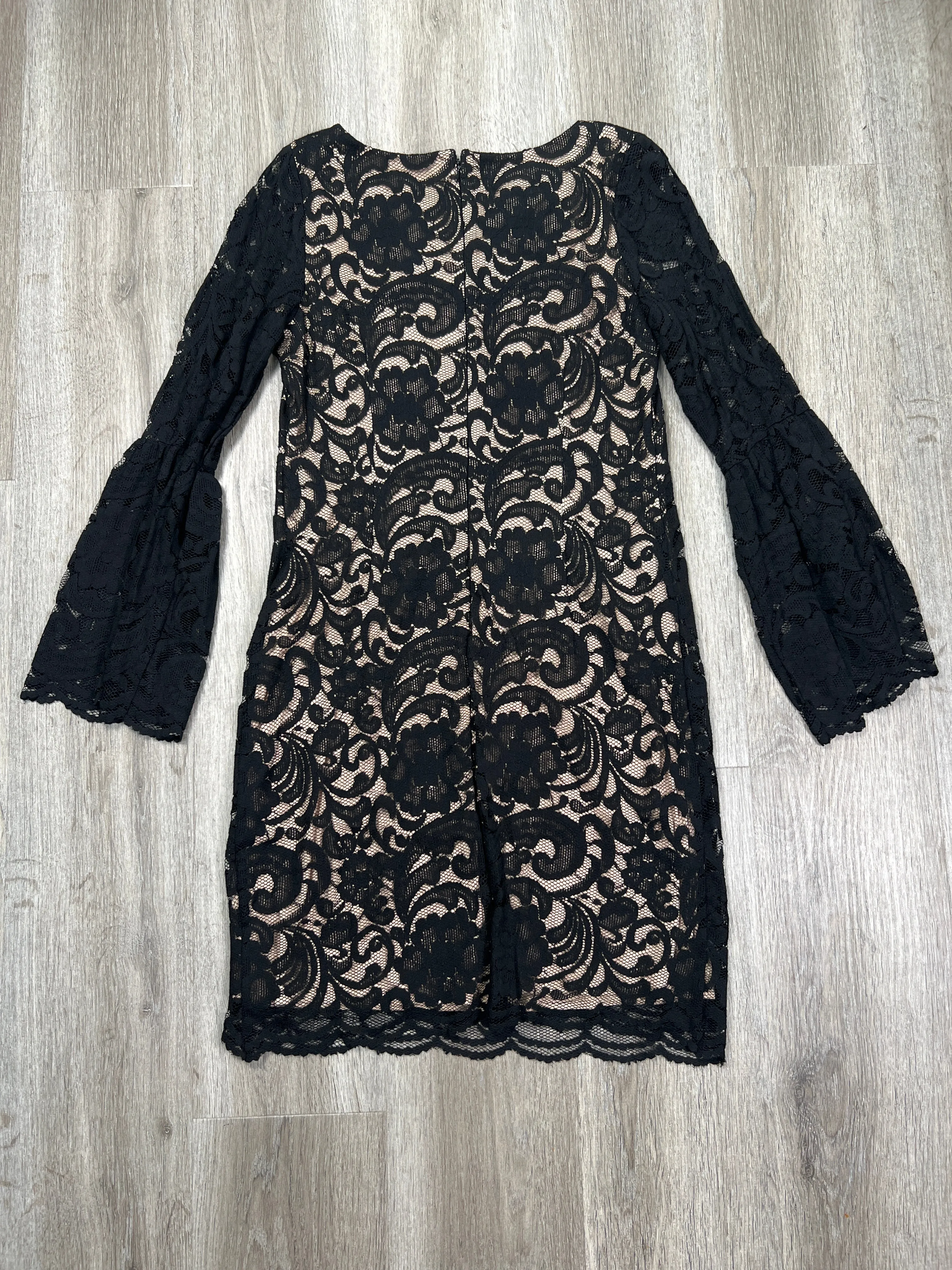 Dress Party Midi By Vince Camuto In Black & Brown, Size: S