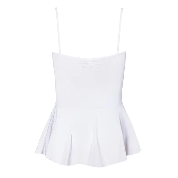 Energetiks Lucia Camisole With Skirt | White | Child