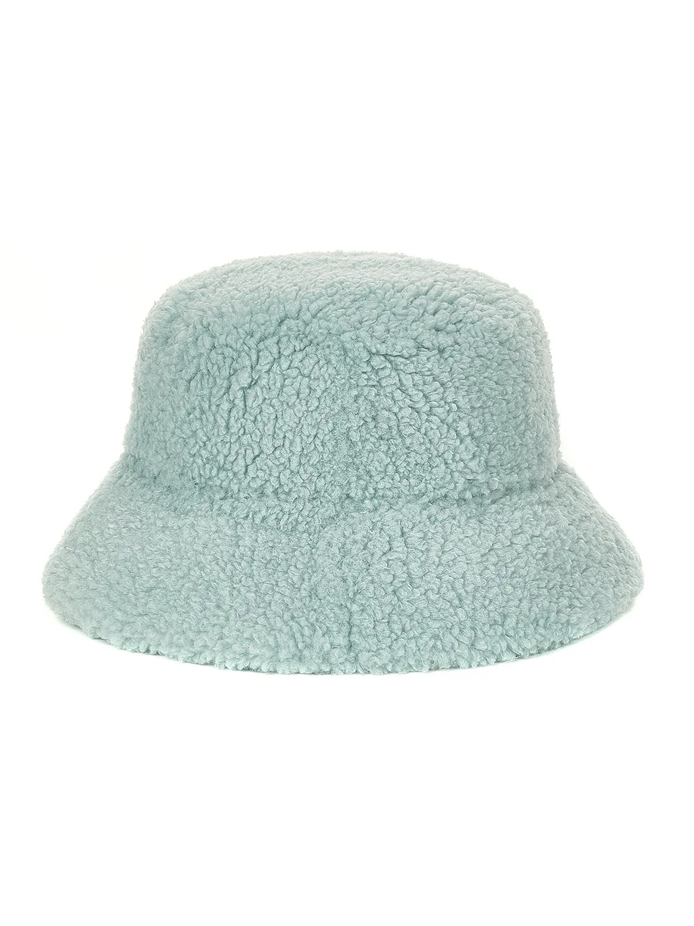 FAUX FUR BUCKET HAT WITH LEMÖNPLET LOGO