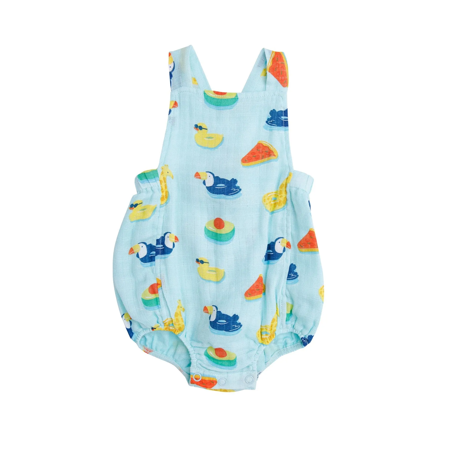 Floaties Retro Sunsuit Blue