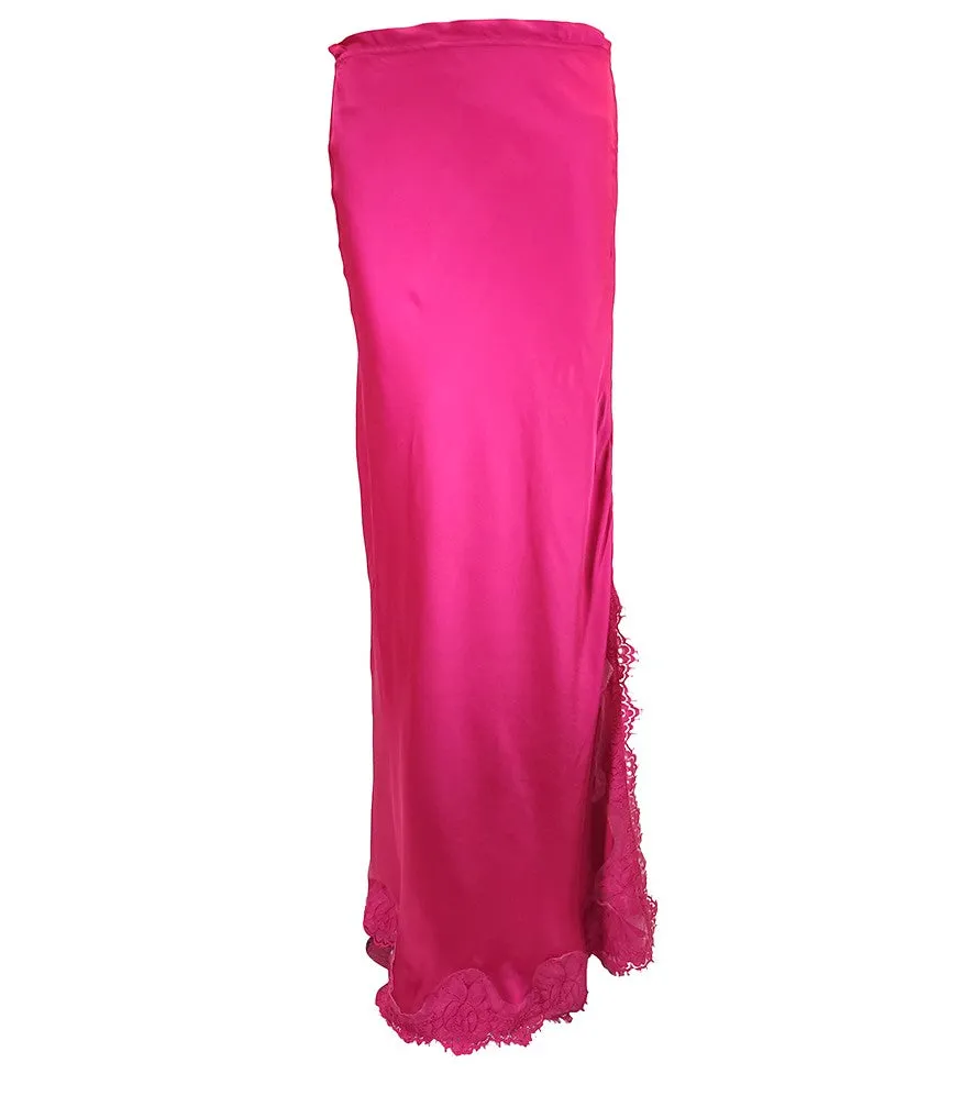 Fuchsia Skirt W/ Drawstring