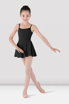 Girls Black Skirted Camisole Leotard CL 3977