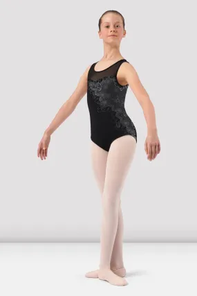 Girls Briar Sweetheart Neck Leotard