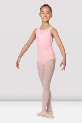 Girls Garcia Mesh Bodice Leotard