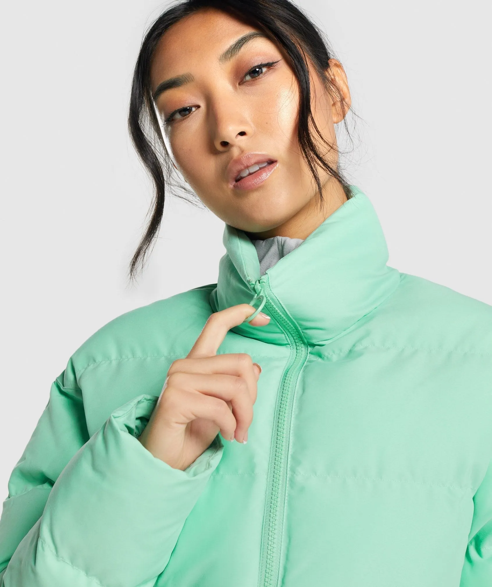 Gymshark Puffer Jacket - Green