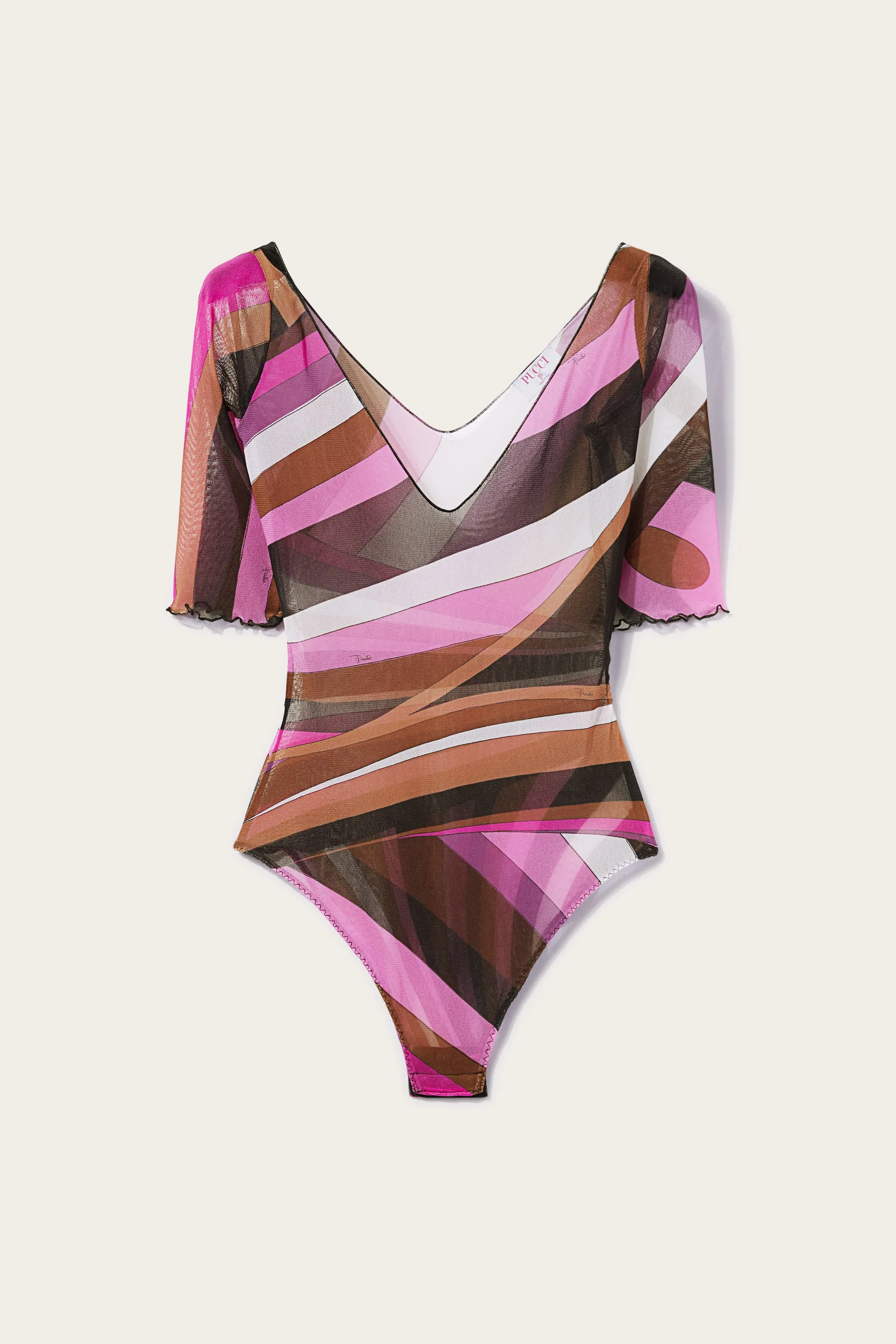 Iride-Print Bodysuit