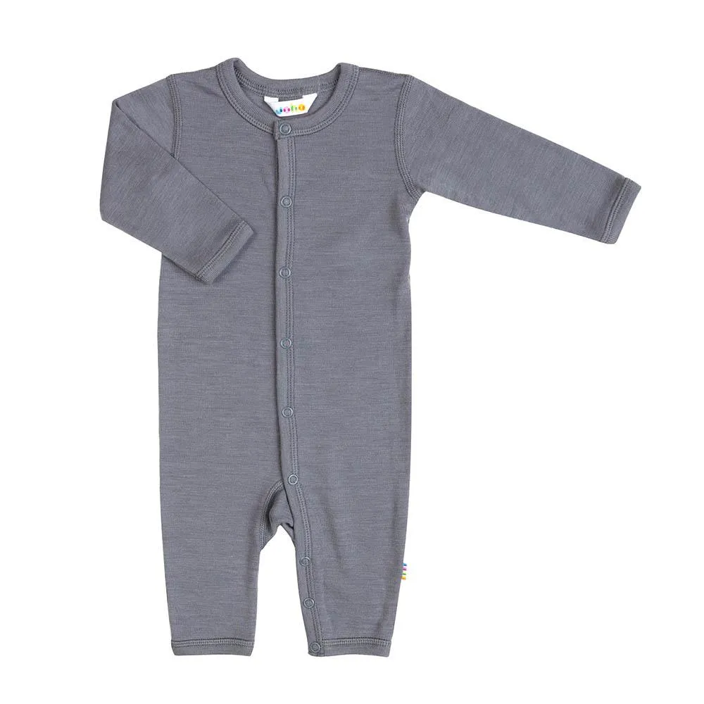 Jumpsuit - wool & Silk - Grey