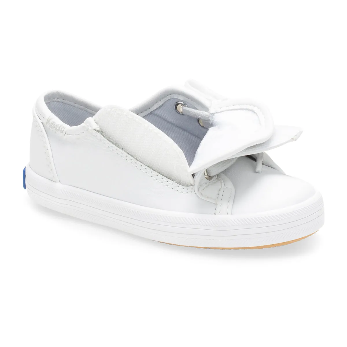 Little Kid's Kickstart Jr. Leather Sneaker White | KL160526