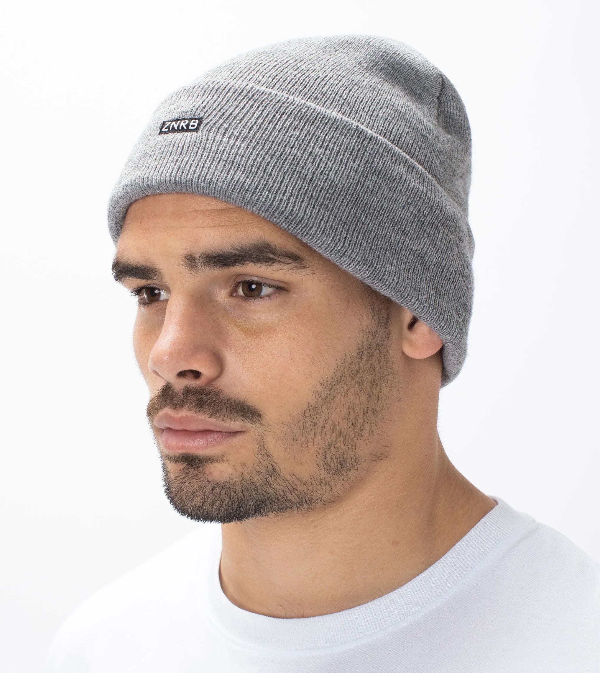 Logo Beanie Dark Grey Marle