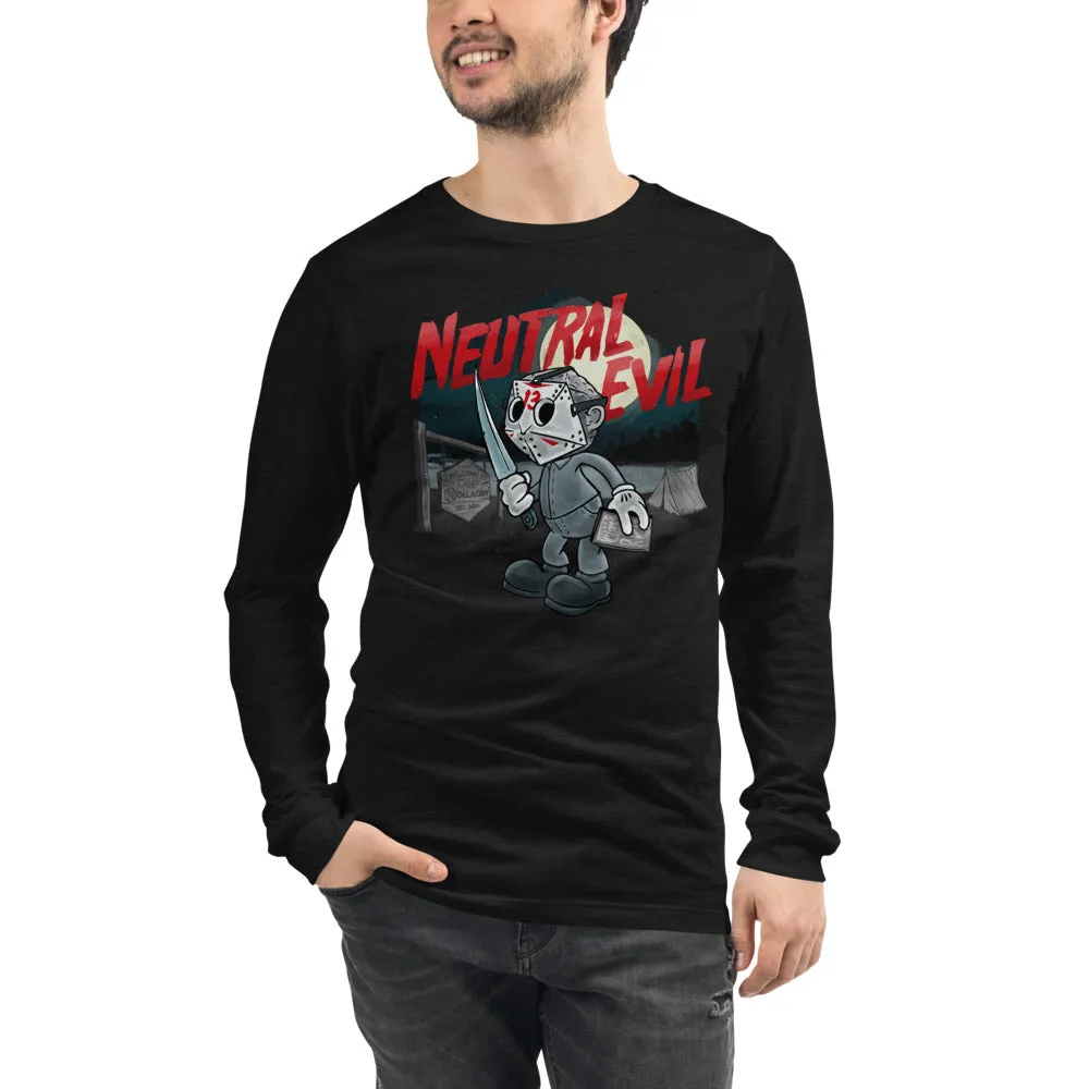 Neutral Evil Long Sleeve Tee