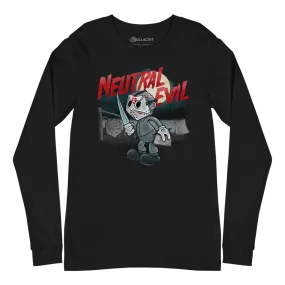 Neutral Evil Long Sleeve Tee