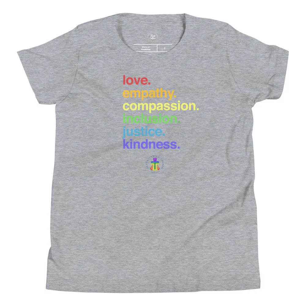 PC USA 'Kindness Is' Pride Kids Tee