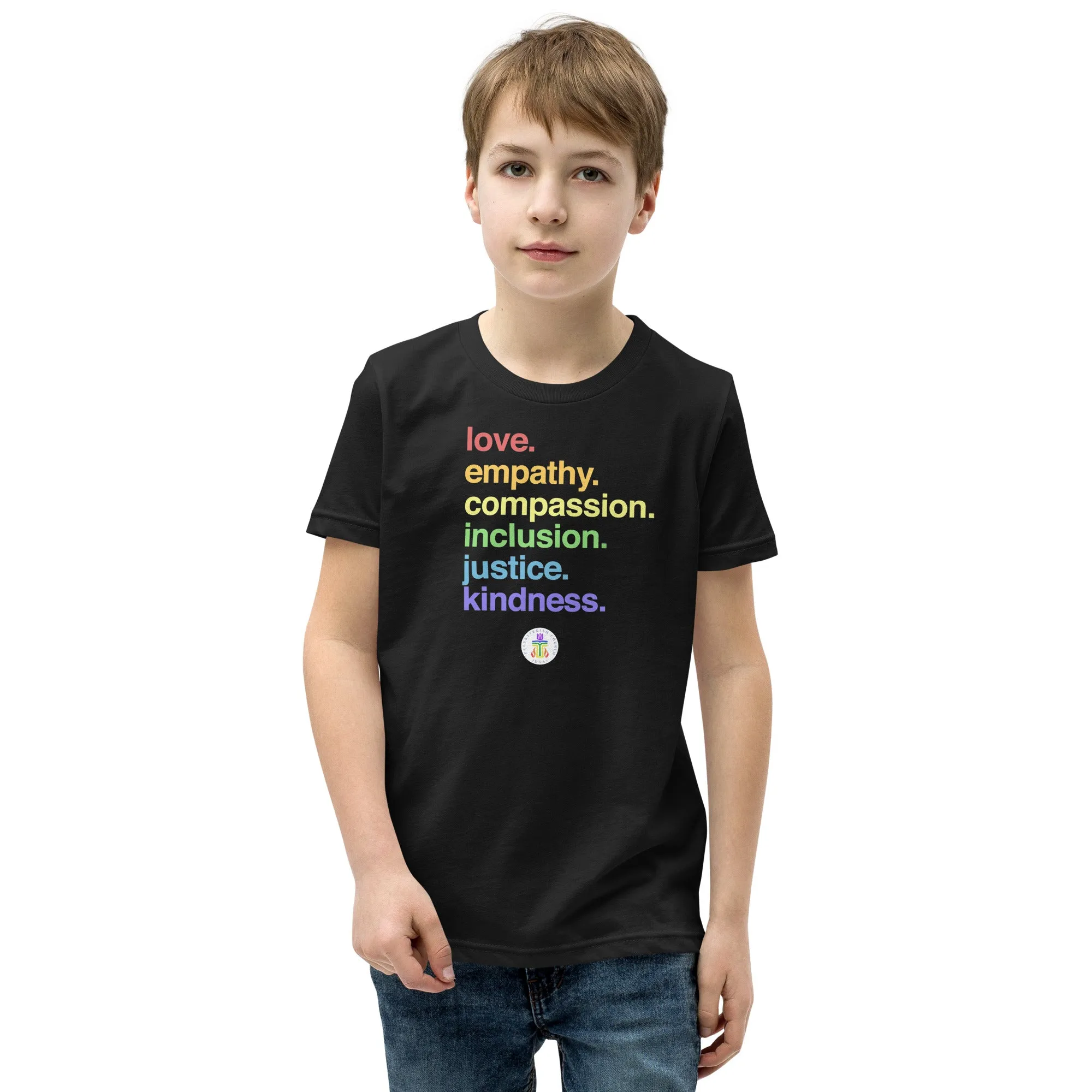 PC USA 'Kindness Is' Pride Kids Tee